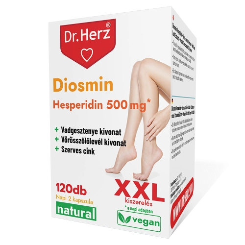 Dr. Herz Diozmin Heszperidin 500 mg kapszula XXL