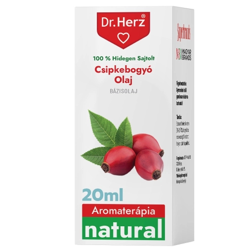 Dr. Herz  Csipkebogyóolaj 100% hidegen sajtolt 20ml
