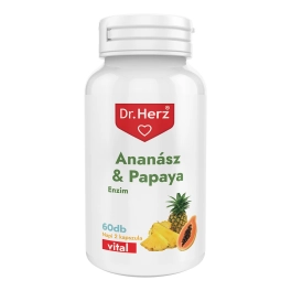 Dr. Herz Ananász Papaya kapszula 60db