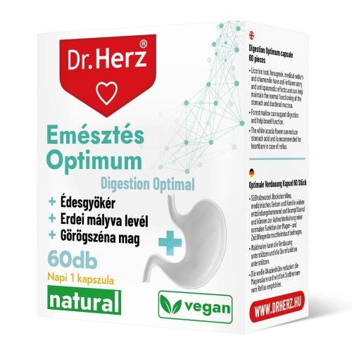 Dr. Herz Emésztés Optimum 60 db kapszula 