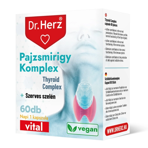 Dr. Herz Pajzsmirigy Komplex 60 db kapszula 