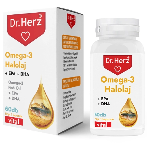 Dr. Herz Omega-3 Fish Oil 1000 mg 60 capsules