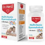 Dr. Herz Multivitamin for Kids + D3 chewable tablets 60 pcs