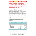 Dr. Herz C-vitamin 1500mg+D3+Zn csipkebogyóval és acerola kivonattal tabletta 60 db