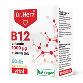Dr. Herz B12 1000 mcg + Organic Zinc capsules 60 pcs