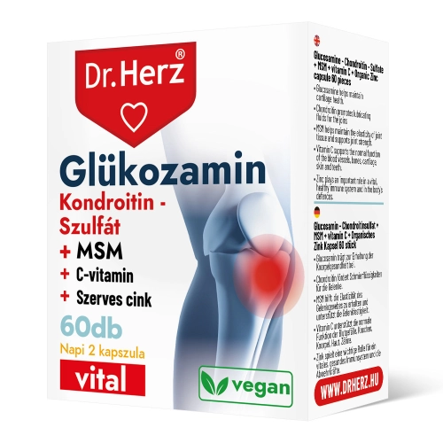 Dr. Herz Glucosamine + Chondroitin sulfate + MSM capsules 60 pcs