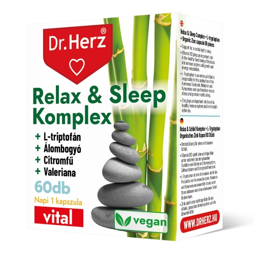 Dr. Herz Relax & Sleep Complex capsules 60 pcs