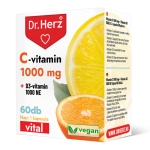 Dr. Herz C-vitamin 1000 mg + D3-vitamin 1000 NE kapszula 60 db
