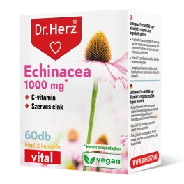   Dr. Herz Echinacea 1000 mg + Vitamin C + Organic Zinc capsules 60 pcs