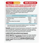 Dr. Herz Béta-Glükán+Szerves Cink,Szelén+C-vitamin vegan kapszula 60 db