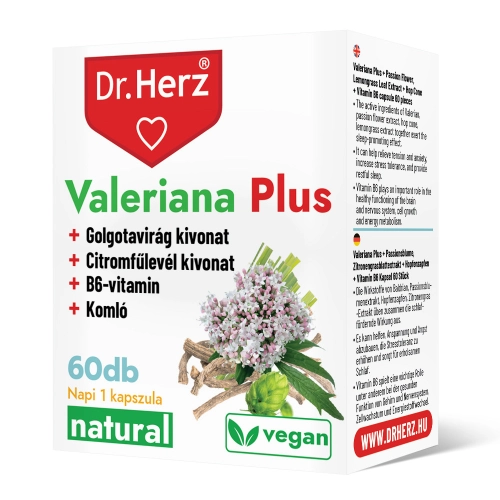 Dr. Herz Valerian Plus capsules 60 pcs