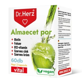   Dr. Herz Apple cider vinegar powder + Biotin + Folic acid capsules 60 pcs