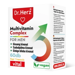 Dr. Herz Multivitamin Férfi egészség 60 db kapszula 