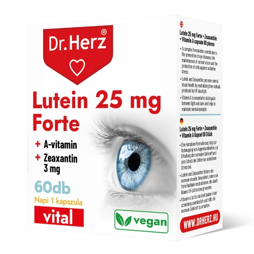 Dr. Herz Lutein 25 mg Forte 60pcs capsules
