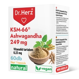 Dr. Herz Ashwagandha 249 mg 60 db kapszula
