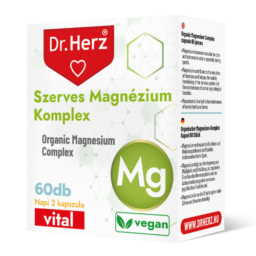 Dr. Herz Szerves Magnézium KOMPLEX 60 db kapszula 