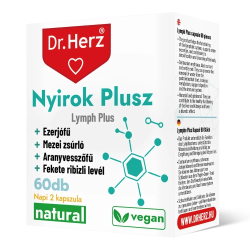 Dr. Herz Lymph Plus 60 capsules