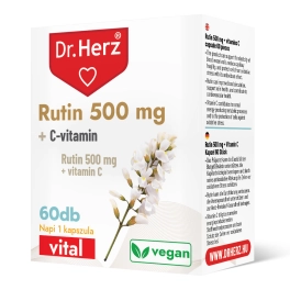 Dr. Herz Rutin 500 mg + Vitamin C 60pcs capsules