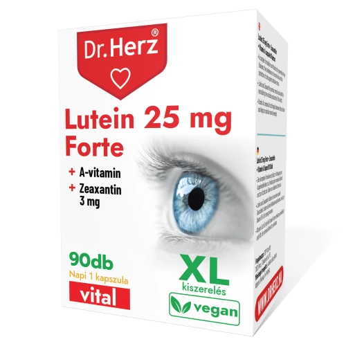 Dr. Herz Lutein 25 mg Forte 90pcs capsules XL