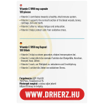 Dr. Herz C-vitamin 1050 mg PURE  kapszula 120 db XXL