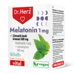 Dr. Herz Melatonin 1 mg + Lemon Balm 500 mg 60 capsules