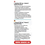 Dr. Herz Glutation 500 mg + C-vitamin 60 db kapszula
