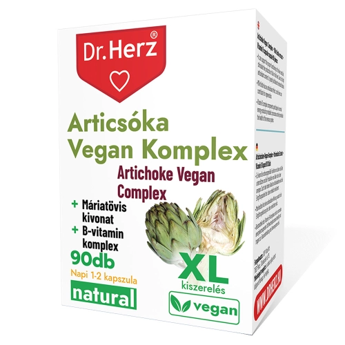Dr. Herz Artichoke 400 mg 90 vegan capsules