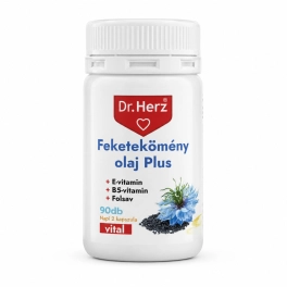   Dr. Herz Black Cumin Oil capsules 500 mg 90 pcs with Vitamin E