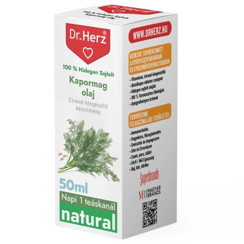 Dr. Herz Dill seed oil 100% cold pressed 50 ml