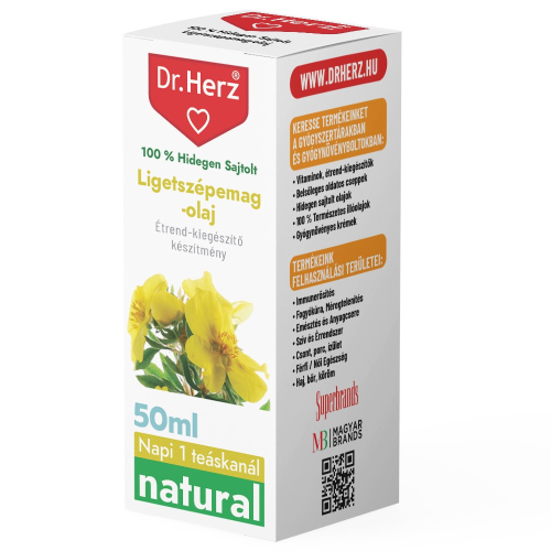 Dr. Herz Ligetszépe magolaj 100% hidegen sajtolt 50ml