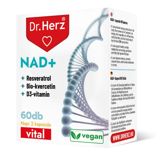 Dr. Herz NAD+ Nikotinamid-ribozid 60 db kapszula