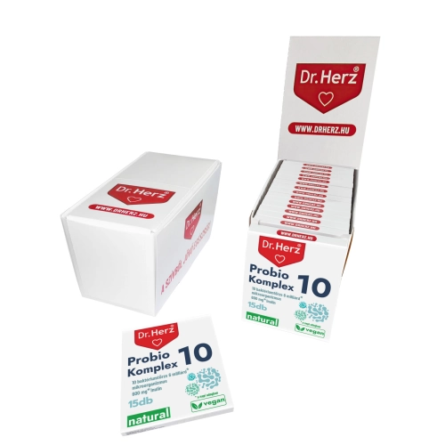 Dr. Herz PROBIO 10 Komplex kapszula 15 db - Bliszteres
